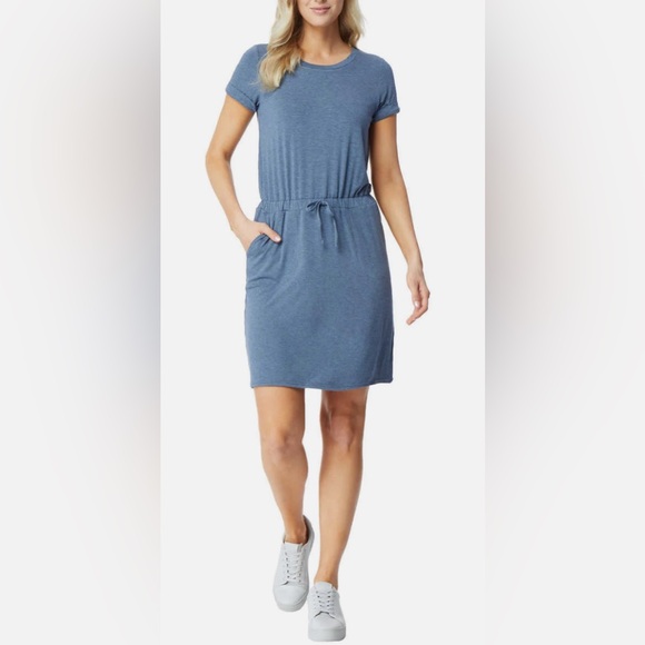 32‎ Degrees Cool Women's Soft Lightweight Lux Dress Color Heather Indigo Size M - Picture 1 of 4